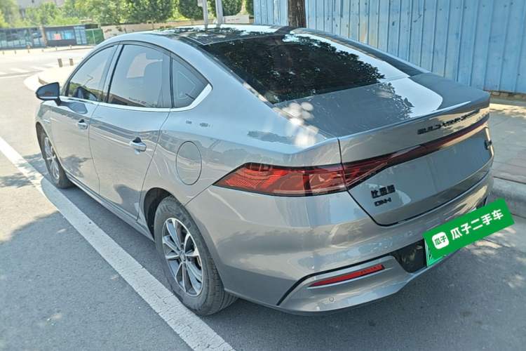 Used BYD Qin PLUS 2024 HONOR Edition DM-i 55KM Leading Model Rear Left 45 Deg