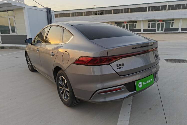 Used BYD Qin PLUS 2024 HONOR Edition DM-i 55KM Leading Model Rear Left 45 Deg
