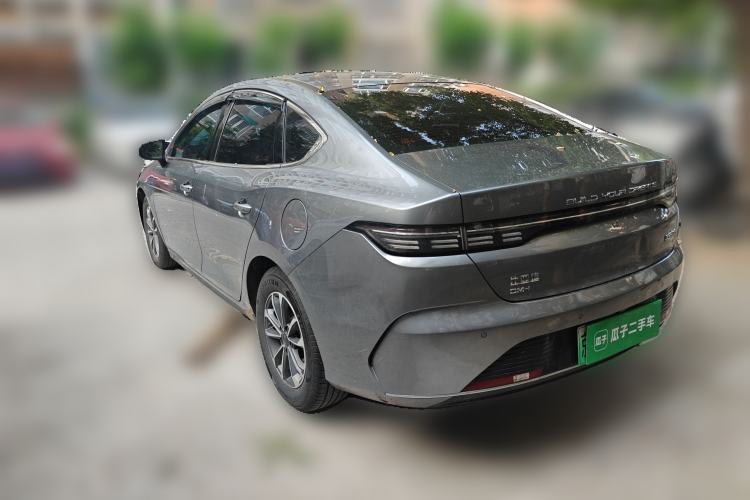 Used BYD Qin PLUS 2024 HONOR Edition DM-i 55KM Leading Model Rear Left 45 Deg