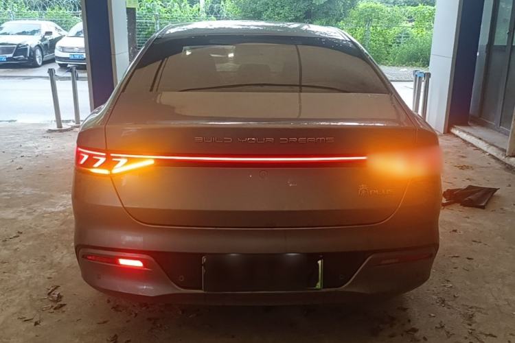 Used BYD Qin PLUS 2024 Honor Edition EV 510KM Leading Model Rear