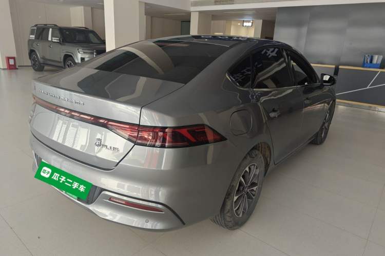 Used BYD Qin PLUS 2024 HONOR Edition DM-i 55KM Leading Model Rear Right 45 Deg