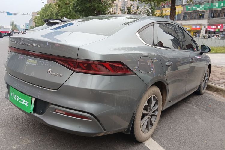 Used BYD Qin PLUS 2024 HONOR Edition DM-i 55KM Leading Model Rear Right 45 Deg