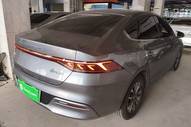 Used BYD Qin PLUS 2024 HONOR Edition DM-i 55KM Leading Model Rear Right 45 Deg