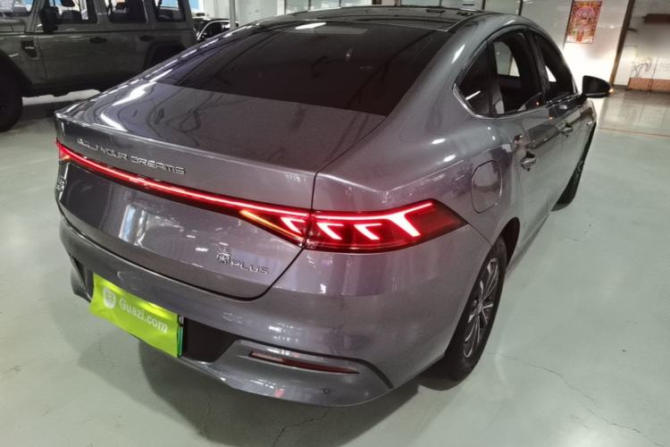 Used BYD Qin PLUS 2024 HONOR Edition DM-i 55KM Leading Model Rear Right 45 Deg