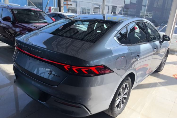 Used BYD Qin PLUS 2024 HONOR Edition DM-i 55KM Leading Model Rear Right 45 Deg