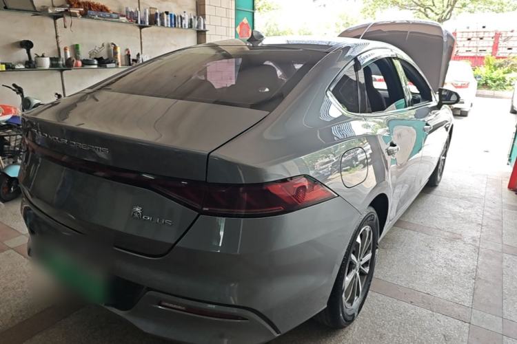 Used BYD Qin PLUS 2024 HONOR Edition DM-i 55KM Leading Model Rear Right 45 Deg