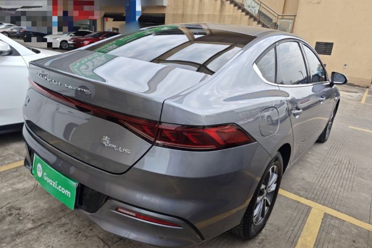 Used BYD Qin PLUS 2024 HONOR Edition DM-i 55KM Leading Model Rear Right 45 Deg