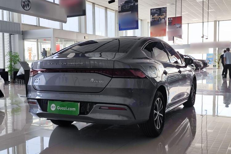 Used BYD Qin PLUS 2024 HONOR Edition DM-i 55KM Leading Model Rear Right 45 Deg