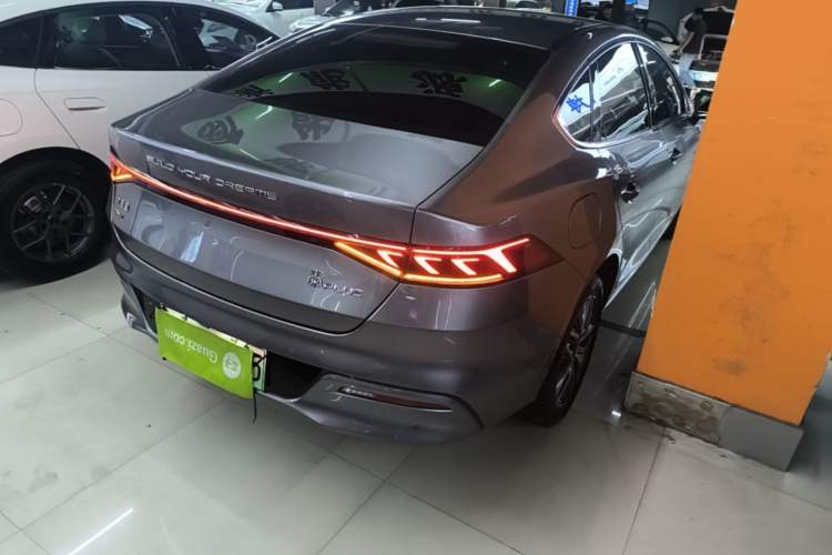 Used BYD Qin PLUS 2024 HONOR Edition DM-i 120KM Leading Model Rear Right 45 Deg
