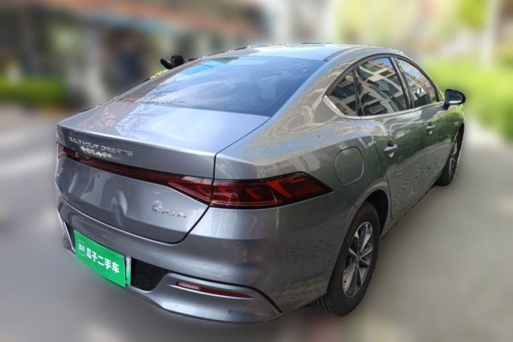 Used BYD Qin PLUS 2024 HONOR Edition DM-i 55KM Leading Model Rear Right 45 Deg