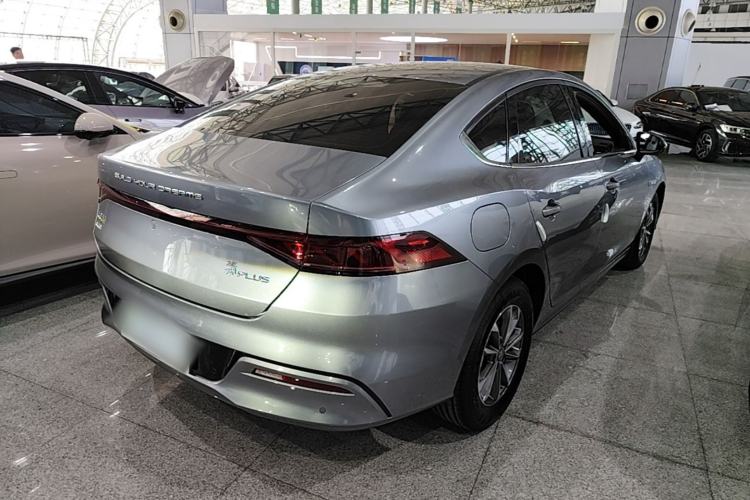 Used BYD Qin PLUS 2024 HONOR Edition DM-i 55KM Leading Model Rear Right 45 Deg