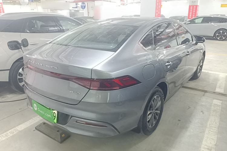 Used BYD Qin PLUS 2024 HONOR Edition DM-i 55KM Leading Model Rear Right 45 Deg