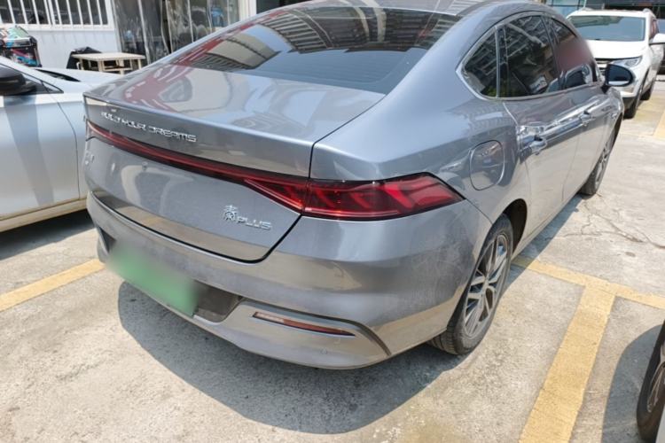 Used BYD Qin PLUS 2024 Honor Edition EV 420KM Leading Model Rear Right 45 Deg