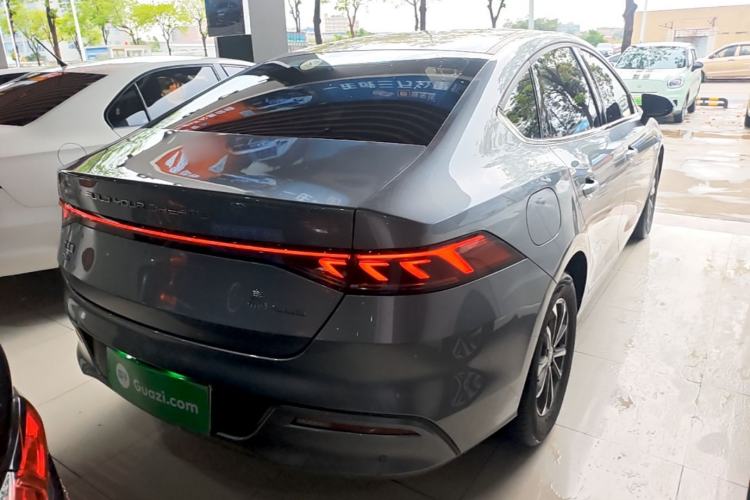 Used BYD Qin PLUS 2024 HONOR Edition DM-i 55KM Leading Model Rear Right 45 Deg