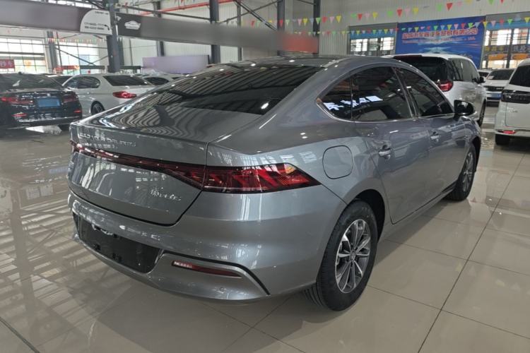 Used BYD Qin PLUS 2024 HONOR Edition DM-i 55KM Leading Model Rear Right 45 Deg