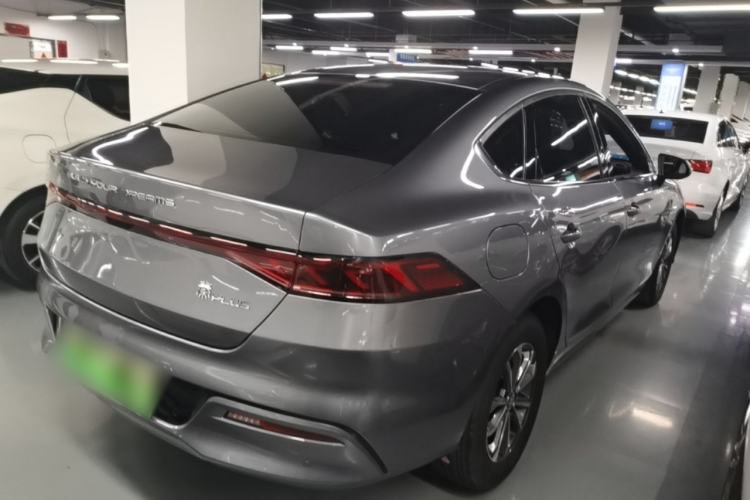 Used BYD Qin PLUS 2024 HONOR Edition DM-i 55KM Leading Model Rear Right 45 Deg