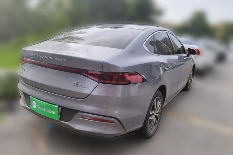 Used BYD Qin PLUS 2024 Honor Edition EV 510KM Leading Model Rear Right 45 Deg