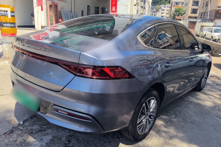 Used BYD Qin PLUS 2024 Honor Edition EV 420KM Leading Model Rear Right 45 Deg