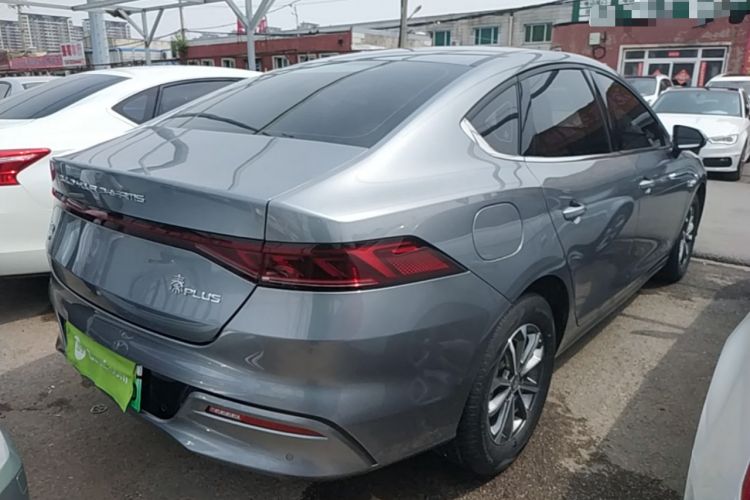 Used BYD Qin PLUS 2024 HONOR Edition DM-i 55KM Leading Model Rear Right 45 Deg