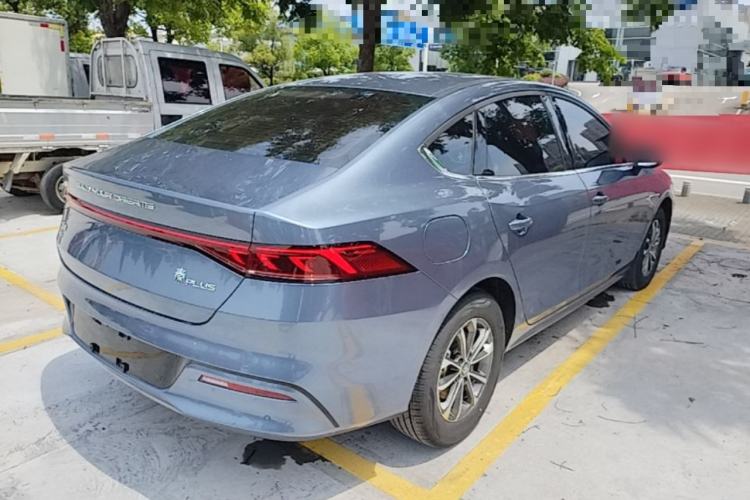 Used BYD Qin PLUS 2024 HONOR Edition DM-i 55KM Leading Model Rear Right 45 Deg