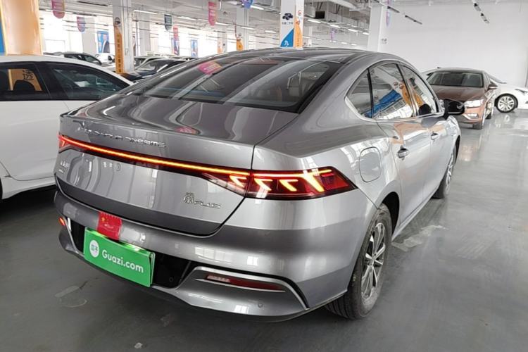 Used BYD Qin PLUS 2024 HONOR Edition DM-i 55KM Leading Model Rear Right 45 Deg