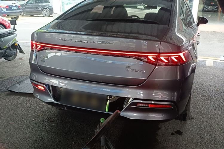 Used BYD Qin PLUS 2024 HONOR Edition DM-i 55KM Leading Model Rear Right 45 Deg