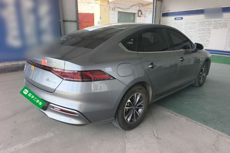 Used BYD Qin PLUS 2024 HONOR Edition DM-i 55KM Leading Model Rear Right 45 Deg