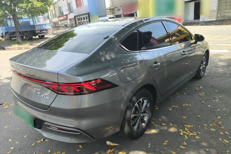 Used BYD Qin PLUS 2024 HONOR Edition DM-i 55KM Leading Model Rear Right 45 Deg