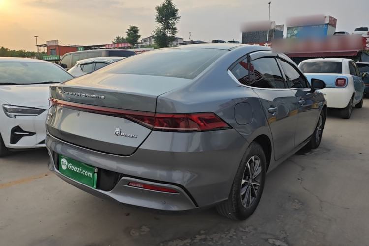 Used BYD Qin PLUS 2024 HONOR Edition DM-i 55KM Leading Model Rear Right 45 Deg