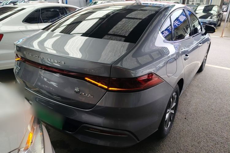Used BYD Qin PLUS 2024 HONOR Edition DM-i 55KM Leading Model Rear Right 45 Deg
