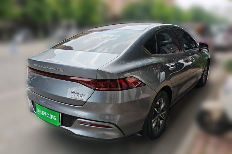 Used BYD Qin PLUS 2024 HONOR Edition DM-i 55KM Leading Model Rear Right 45 Deg