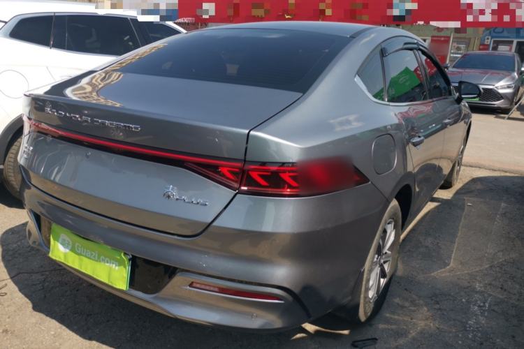 Used BYD Qin PLUS 2024 HONOR Edition DM-i 55KM Leading Model Rear Right 45 Deg