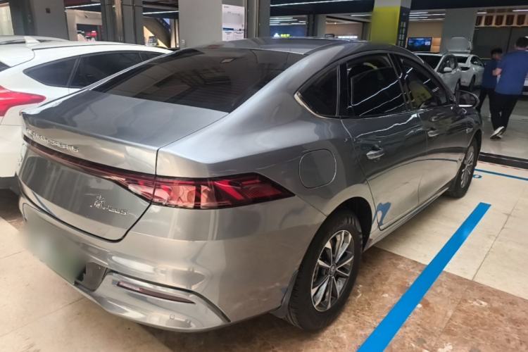 Used BYD Qin PLUS 2024 HONOR Edition DM-i 55KM Leading Model Rear Right 45 Deg