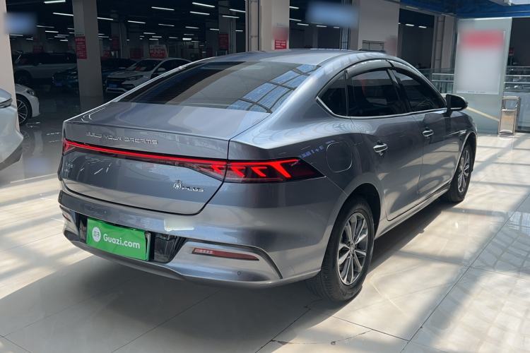 Used BYD Qin PLUS 2024 HONOR Edition DM-i 55KM Leading Model Rear Right 45 Deg