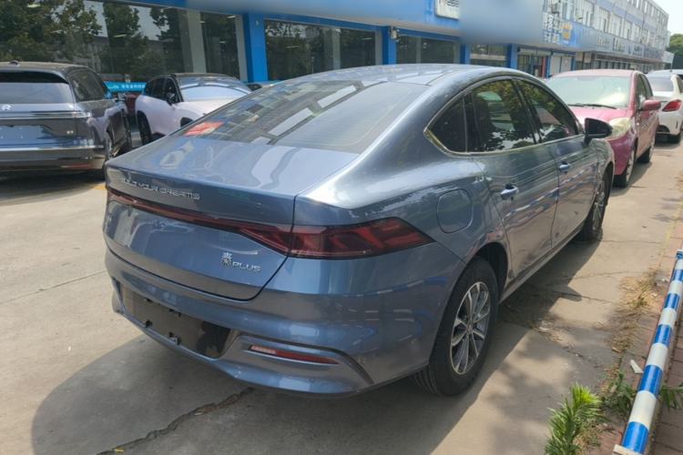 Used BYD Qin PLUS 2024 HONOR Edition DM-i 55KM Leading Model Rear Right 45 Deg