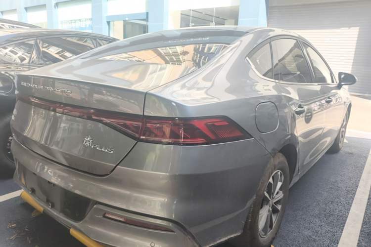 Used BYD Qin PLUS 2024 HONOR Edition DM-i 55KM Leading Model Rear Right 45 Deg
