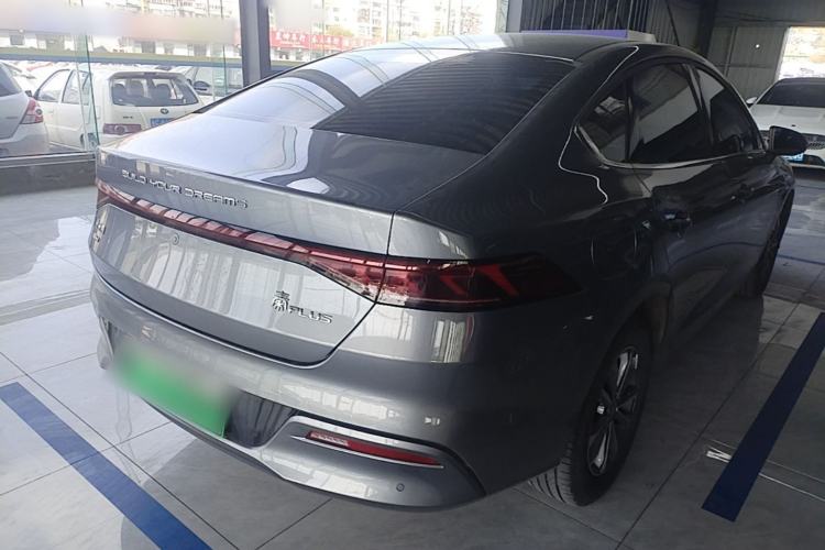 Used BYD Qin PLUS 2024 HONOR Edition DM-i 55KM Leading Model Rear Right 45 Deg