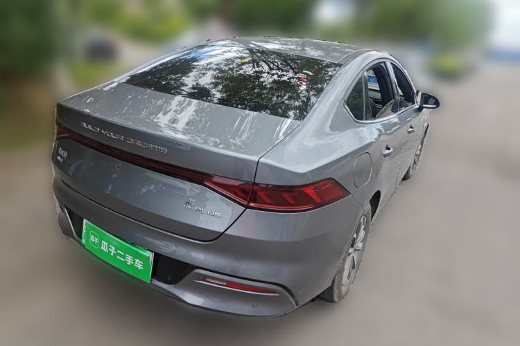 Used BYD Qin PLUS 2024 HONOR Edition DM-i 55KM Leading Model Rear Right 45 Deg