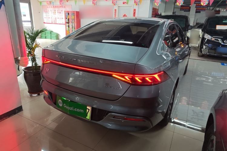 Used BYD Qin PLUS 2024 HONOR Edition DM-i 55KM Leading Model Rear Right 45 Deg
