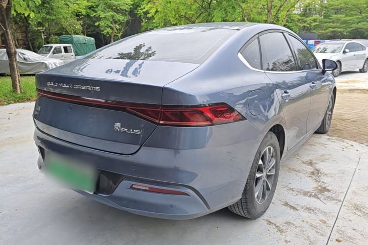 Used BYD Qin PLUS 2024 HONOR Edition DM-i 55KM Leading Model Rear Right 45 Deg