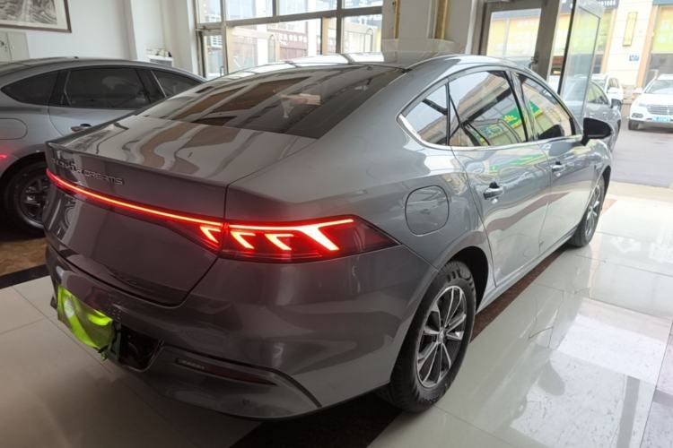 Used BYD Qin PLUS 2024 HONOR Edition DM-i 55KM Leading Model Rear Right 45 Deg