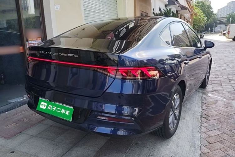 Used BYD Qin PLUS 2024 HONOR Edition DM-i 55KM Leading Model Rear Right 45 Deg