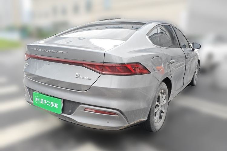 Used BYD Qin PLUS 2024 HONOR Edition DM-i 55KM Leading Model Rear Right 45 Deg