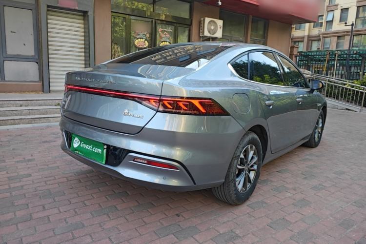 Used BYD Qin PLUS 2024 HONOR Edition DM-i 55KM Leading Model Rear Right 45 Deg