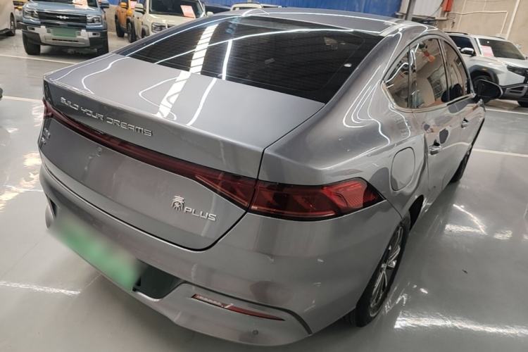 Used BYD Qin PLUS 2024 HONOR Edition DM-i 55KM Leading Model Rear Right 45 Deg