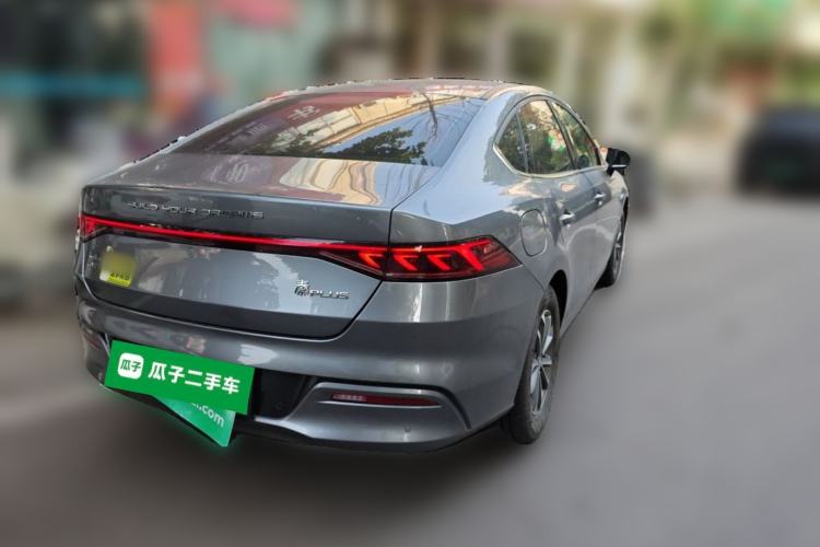 Used BYD Qin PLUS 2024 HONOR Edition DM-i 55KM Leading Model Rear Right 45 Deg