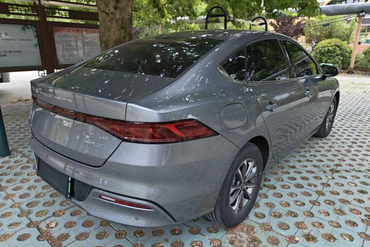 Used BYD Qin PLUS 2024 HONOR Edition DM-i 55KM Leading Model Rear Right 45 Deg