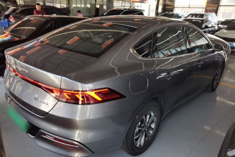 Used BYD Qin PLUS 2024 HONOR Edition DM-i 55KM Leading Model Rear Right 45 Deg