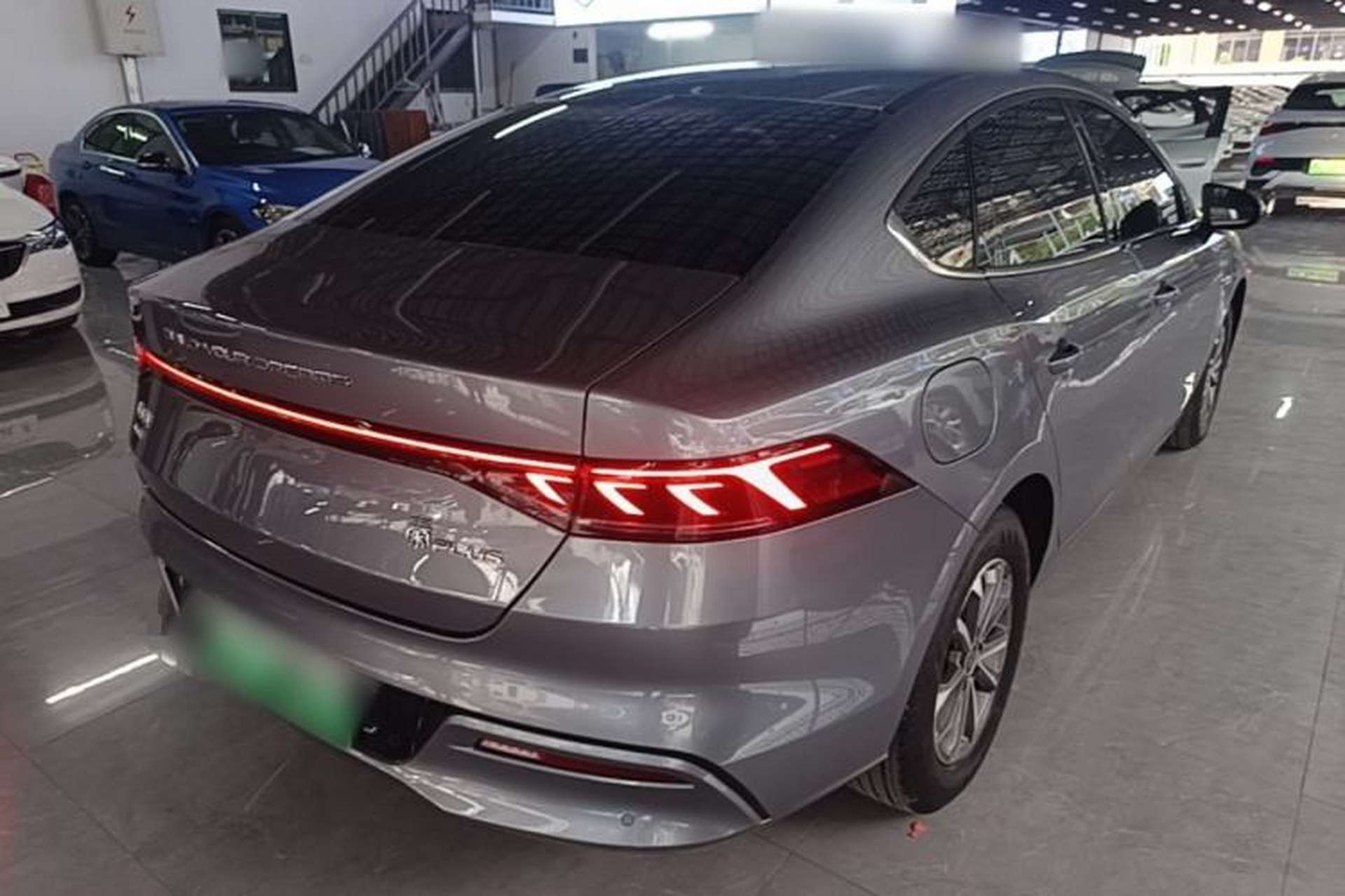 Used BYD Qin PLUS 2024 HONOR Edition DM-i 55KM Leading Model Rear Right 45 Deg