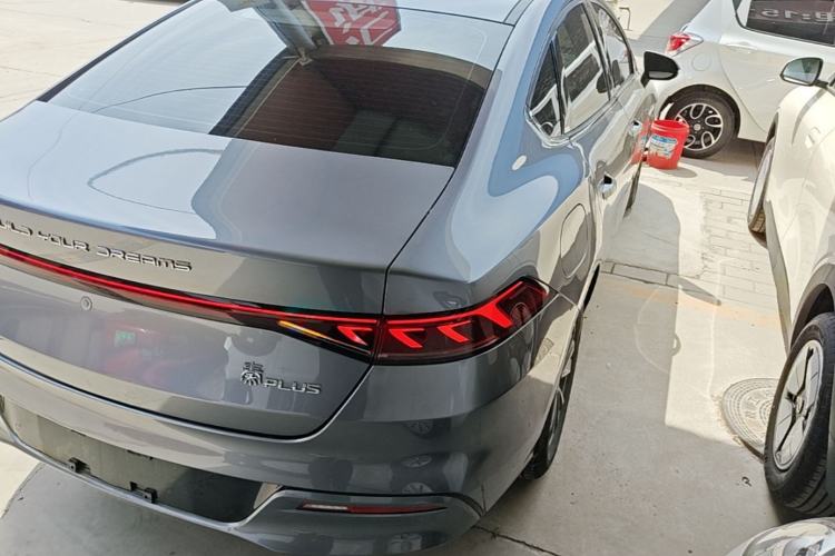Used BYD Qin PLUS 2024 HONOR Edition DM-i 55KM Leading Model Rear Right 45 Deg